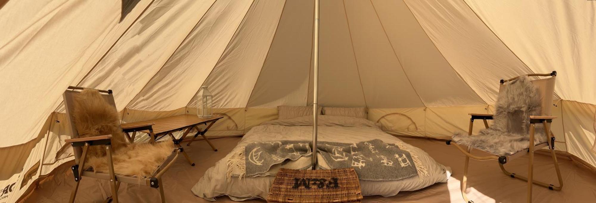 Bell Tent 4M Fossewold Farm Camping Moreton-in-Marsh Exterior photo
